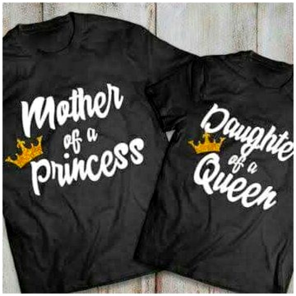 Mom and child Tshirt set